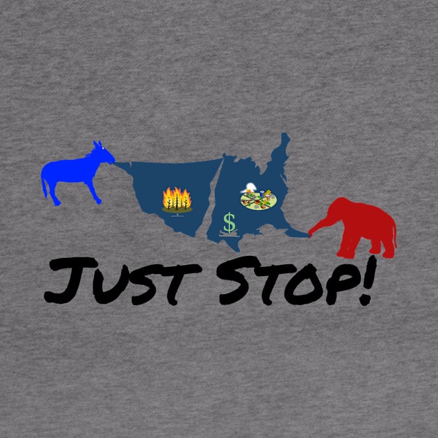 Just Stop! With icons by rand0mity